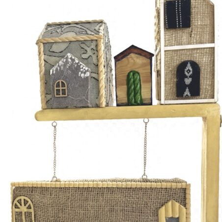 Handcrafted & Hand-Painted Wooden Customized Nameplate