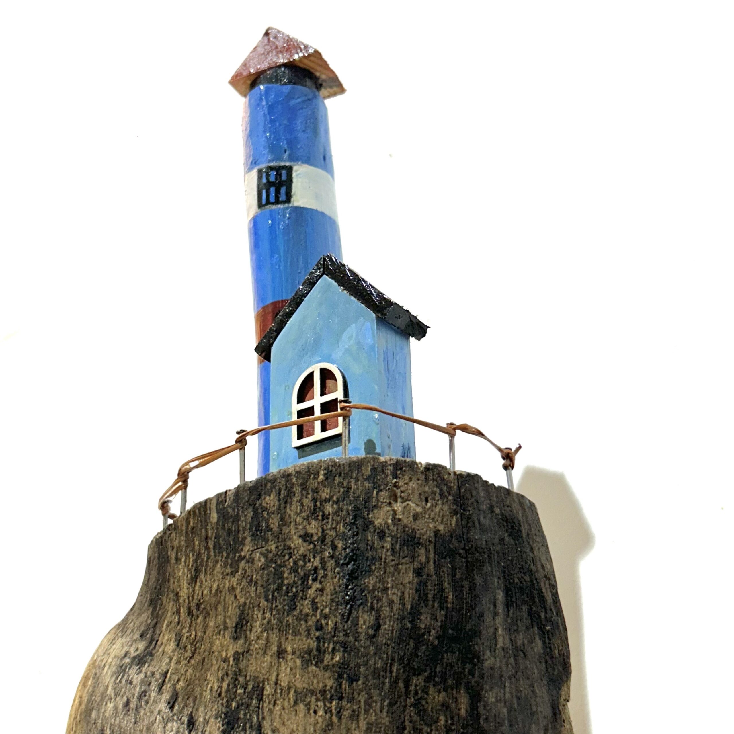 Handcrafted Coastal Lighthouse Decor