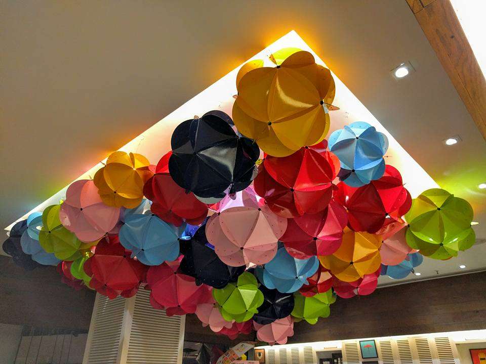 Orb Clouds Installation at Yum Yum Cha, Select City Walk, Saket