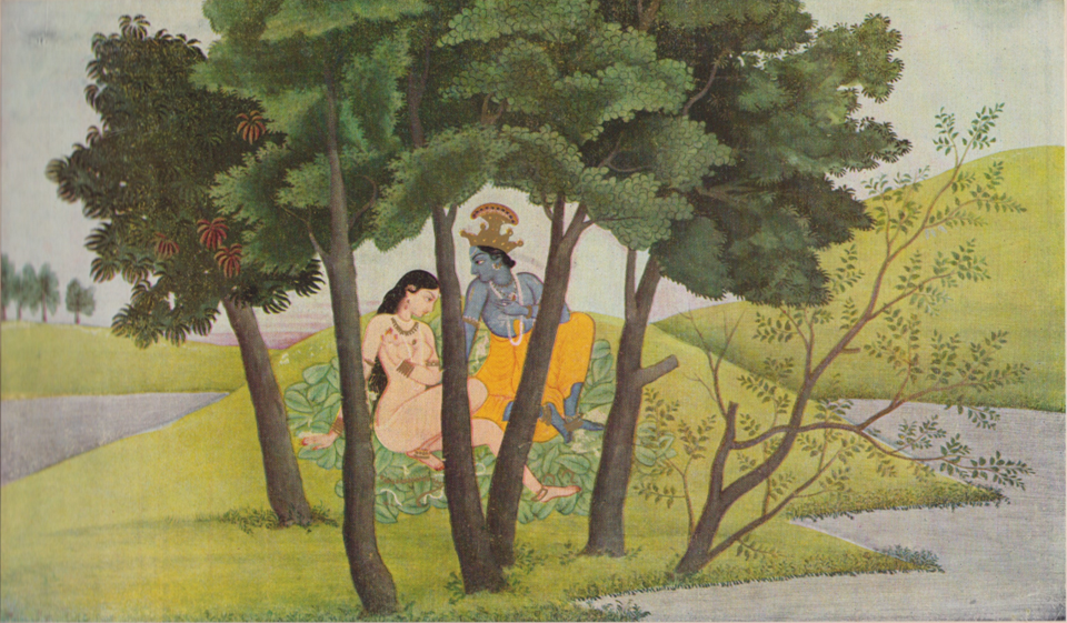 Whispers of Love: Iconic Romance in Indian Painting Traditions