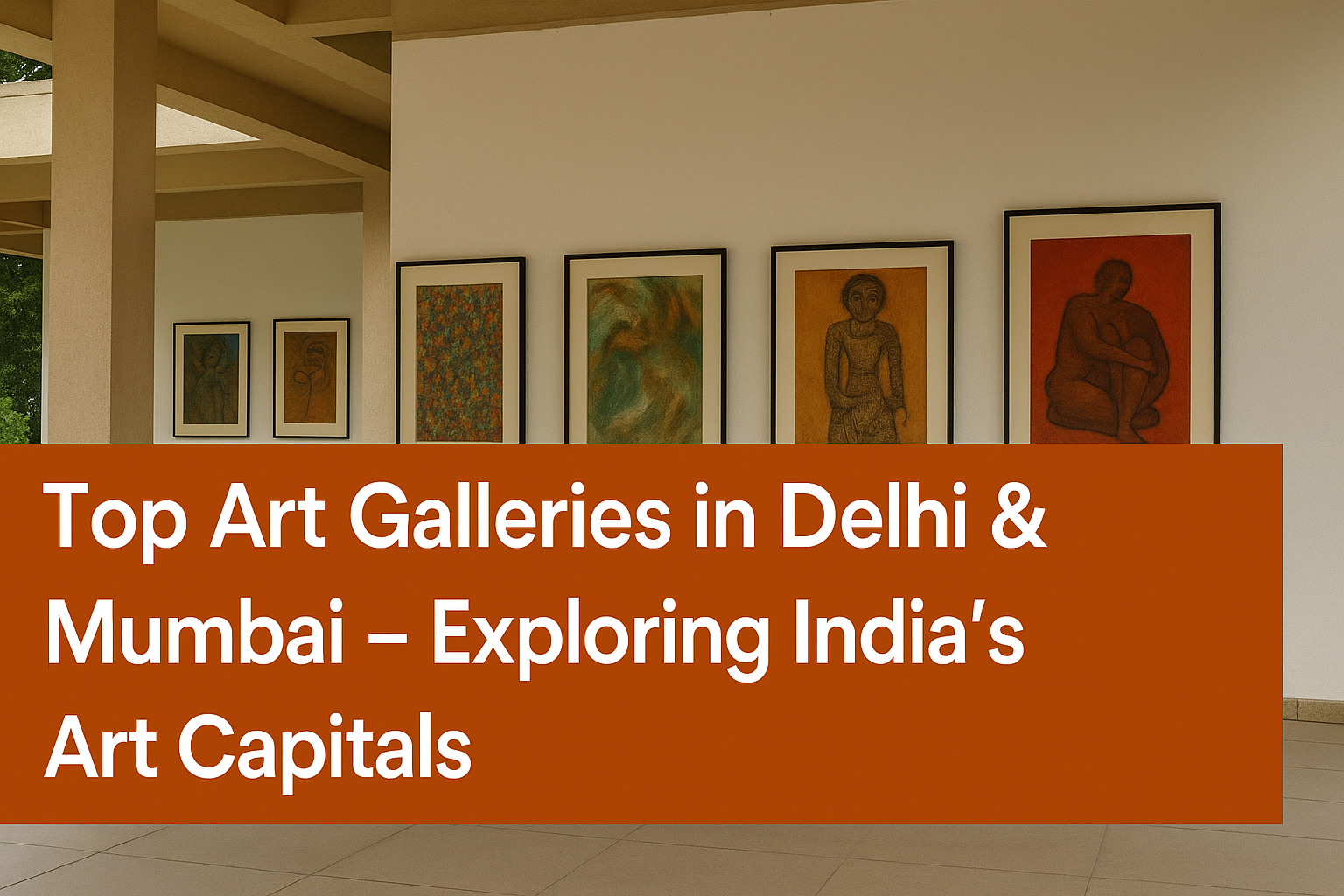 Top Art Galleries in Delhi & Mumbai – Exploring India’s Art Capitals