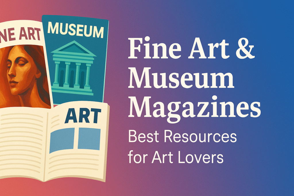 Fine Art & Museum Magazines – Best Resources for Art Lovers
