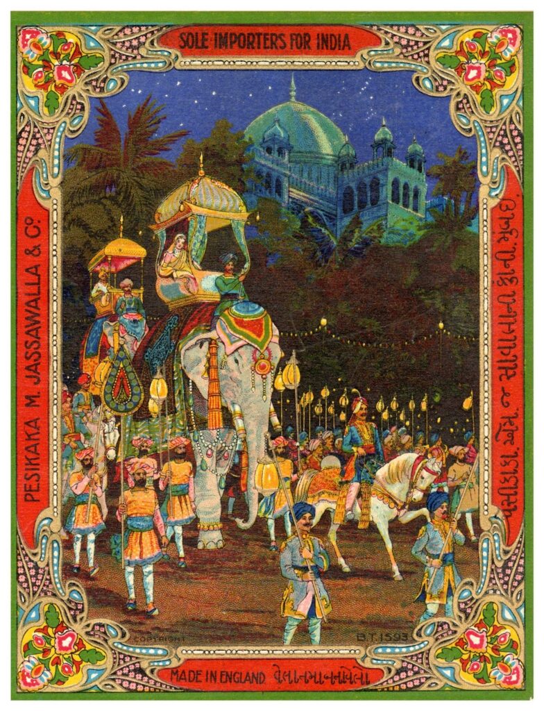 © Textile Label, Late 19th - early 20th Century, Chromolithography (POP.04196)