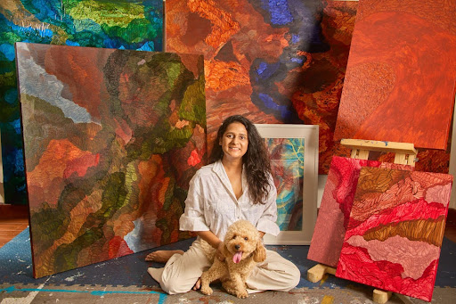 Between Memory and Imagination: Tracing the Emotional Cartography of Savya Jain’s Art