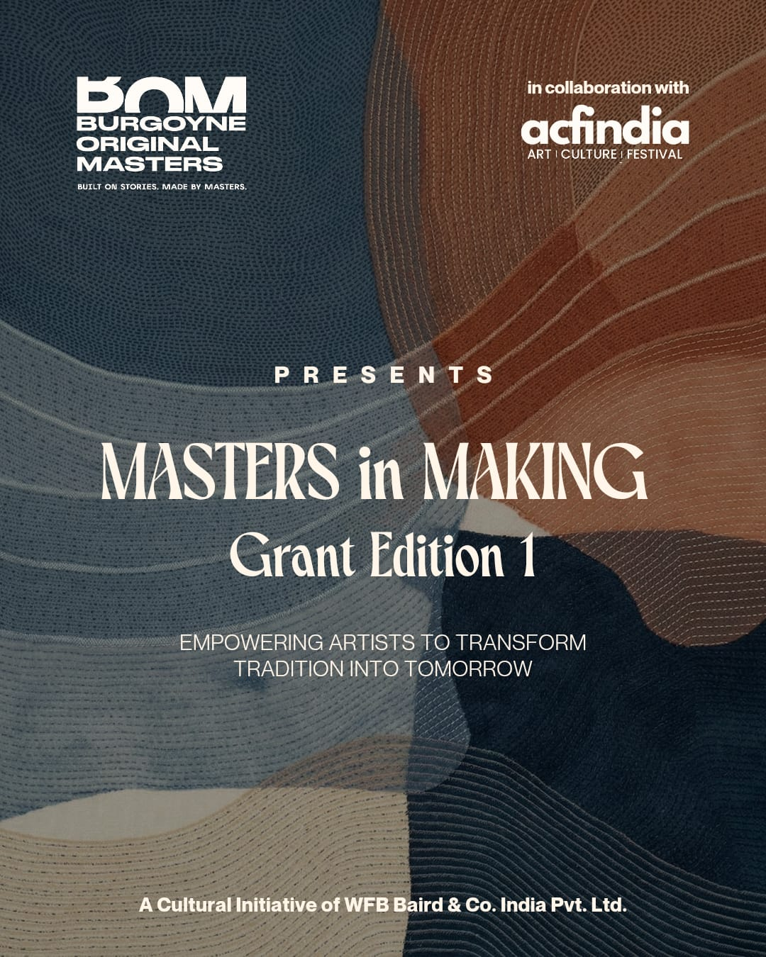 Masters in Making Grant: Empowering Artists to Transform Tradition into Tomorrow