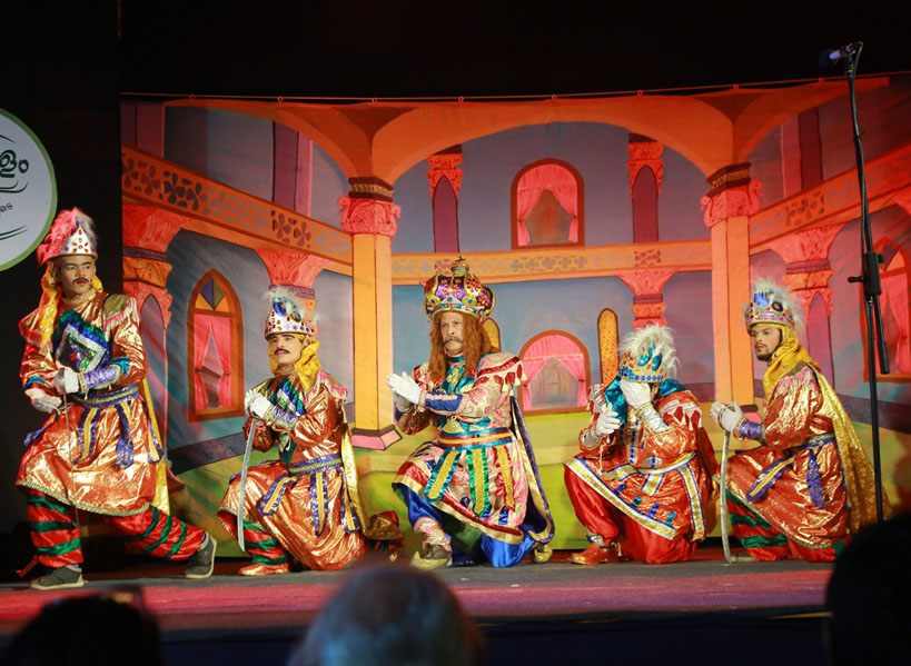Chavittu Nadakam, the stamping theatre of Kerala's River Island